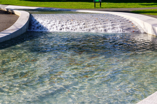 Princess Diana Memorial Fountain in Hyde Park, London