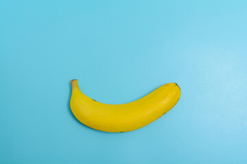 Banana curve, concept of smile.