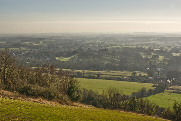 Countryside near Dorking, Surrey, England