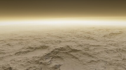 Universe filled with stars. Cosmic landscape, beautiful science fiction wallpaper with endless deep space. 3D render