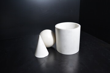 Geometric Basic Shapes Still Life