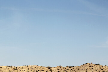 Fototapeta na wymiar Desert Tabernas in Almeria, Spain.