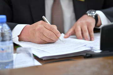 business, hand, document, pen, writing, office, businessman, contract, paper, signing, signature,...
