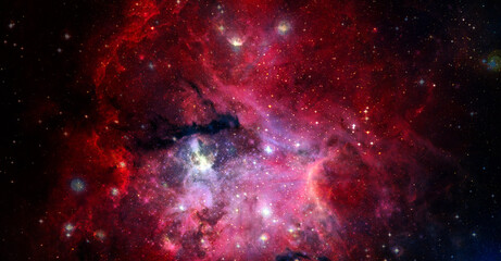 Deep space. Elements of this image furnished by NASA