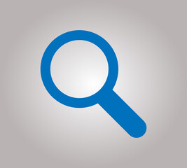 Search icon vector. Magnify sign