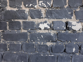 close up black grunge wall texture for a background