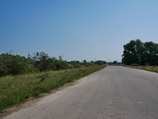 road in the countryside