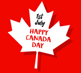 Happy Canada Day 1st July
