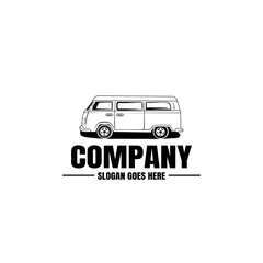 Vehicle logo template. Car icon for business design. Rent, repair, shop garage concept.