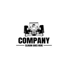 Vehicle logo template. Car icon for business design. Rent, repair, shop garage concept.