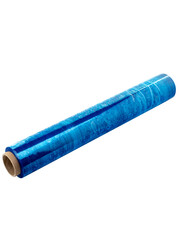 blue stretch film for packing things and suitcases