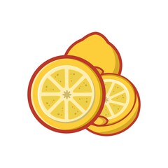 ice lemon illustration
