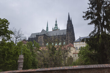 Fototapeta na wymiar St. Vitus Cathedral Prague