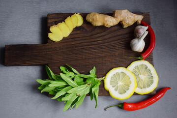 Flat layout of immunity products