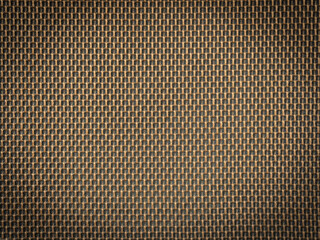Brown fabric textile texture for background, light on the center of textile texture background.