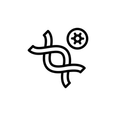 Dan, coronavirus icon. Simple line, outline vector elements of viral pandemic icons for ui and ux, website or mobile application