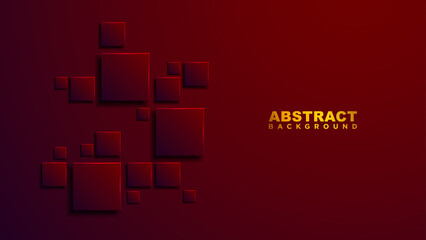 Abstract Red Luxury Background.
