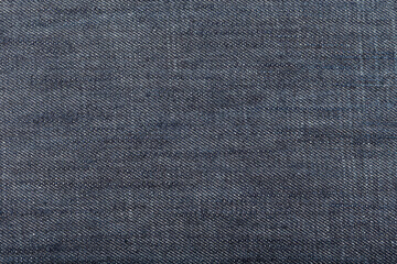 Fototapeta na wymiar Dark blue denim fabric background. Close up