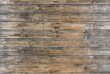 Natural brown barn wood wall. Wall texture background pattern.