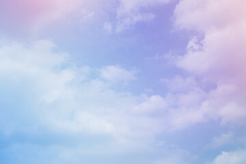 Obraz premium cloud background with a pastel colour