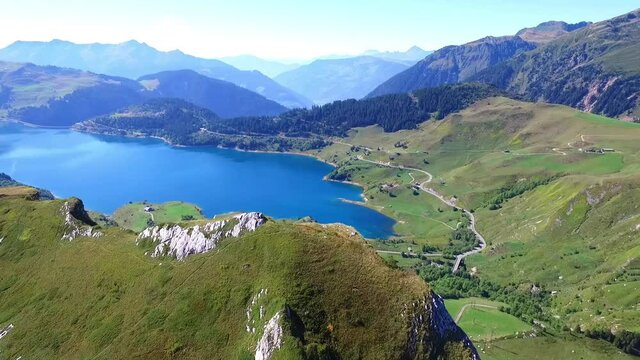 Roselend, Beaufortain, Savoie, France