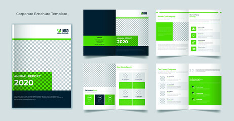 Corporate, business multipurpose  brochure template