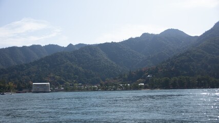 Beautiful island of Miyajima in Hiroshima