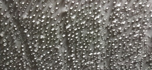water drops in freezer
