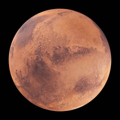mars planet in space. 3d rendering. © Sudakarn