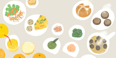 カフェとおばんざいのお野菜たっぷり料理