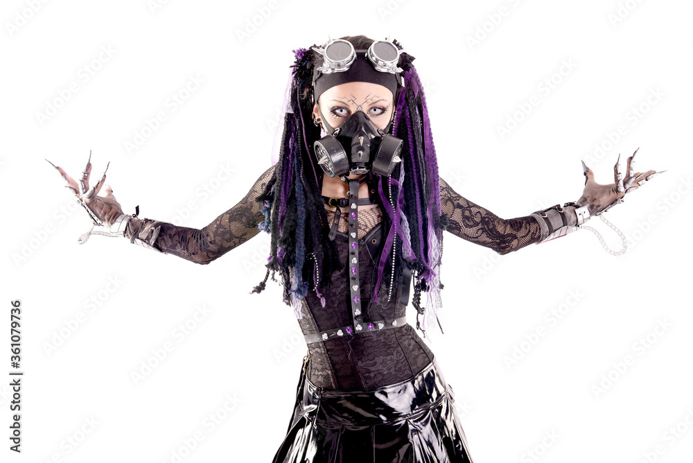 Canvas Prints cyber goth