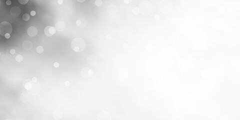 Light Gray vector texture with circles. Glitter abstract illustration with colorful drops. Pattern for booklets, leaflets.