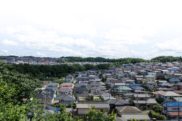 1970年代造成の住宅地