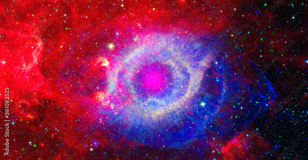 Wall mural supernova explosion. elements of this image furnished by nasa.