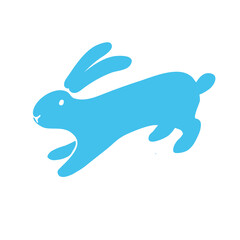 Vector rabbit icon.