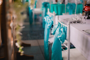 table in a restaurant