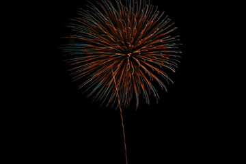 夏の夜空を彩る炎の芸術