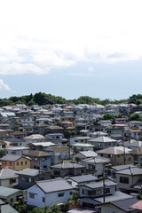 Fototapeta premium 1970年代造成の住宅地