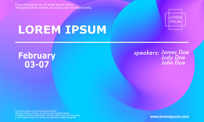 Liquid color shape. Fluid background. Vector.