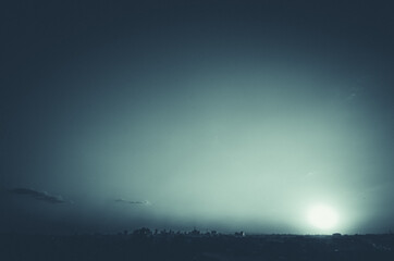 blue sky with clouds