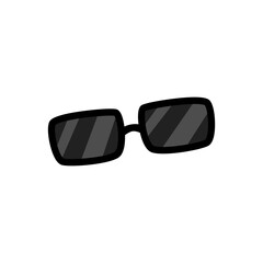 Vector sketch sunglasses icon