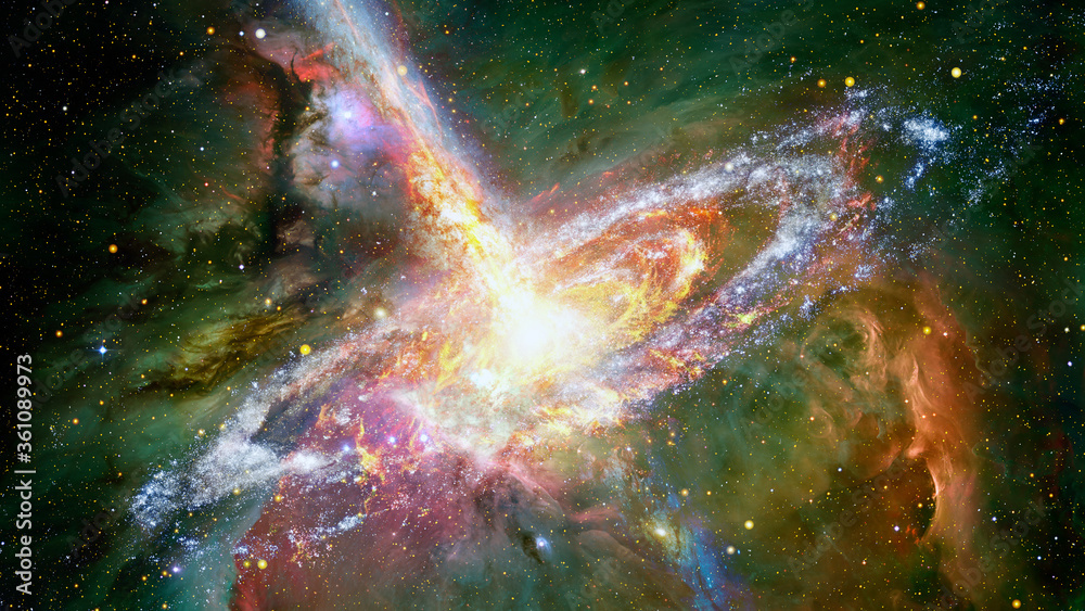 Canvas Prints pulsar highly magnetized neutron star. elements of this image furnished by nasa
