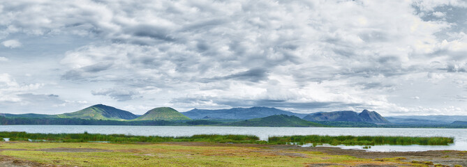 lake in the mountains