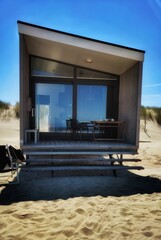 Obraz premium huis on the beach