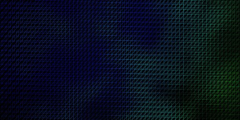 Obraz premium Dark Blue, Green vector background with lines. Gradient illustration with straight lines in abstract style. Smart design for your promotions.
