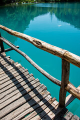 Obraz premium Wooden trail