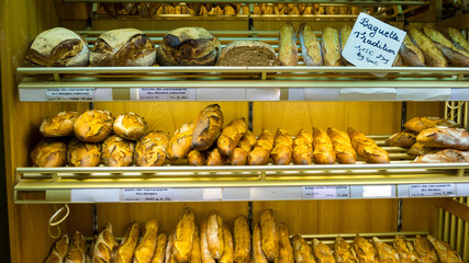 The boulangerie or bakery is a cornerstone of the French way of life, serving all kinds of bread...