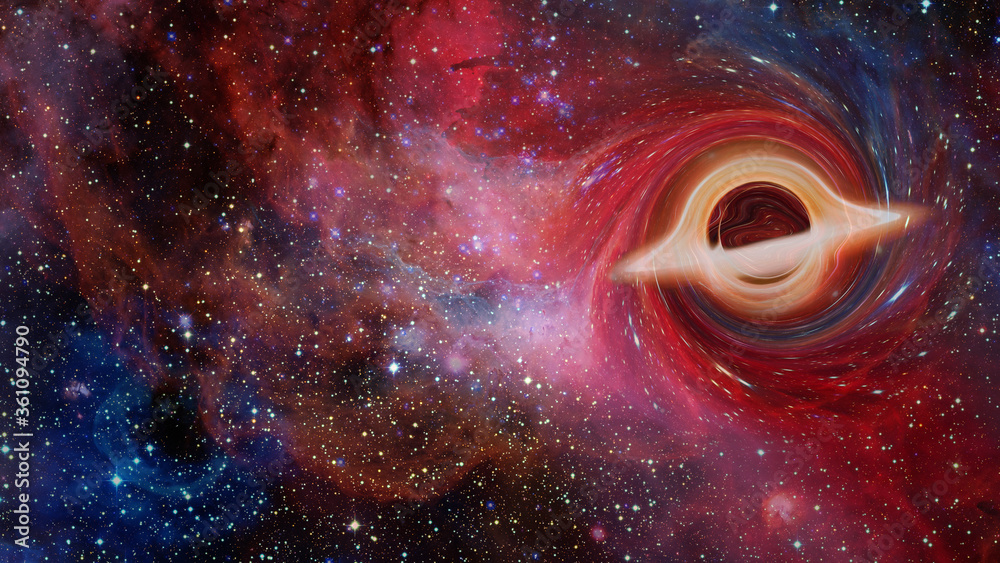 Canvas Prints black hole system. elements of this image furnished by nasa
