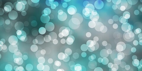 Light BLUE vector layout with circle shapes. Abstract illustration with colorful spots in nature style. Pattern for wallpapers, curtains.