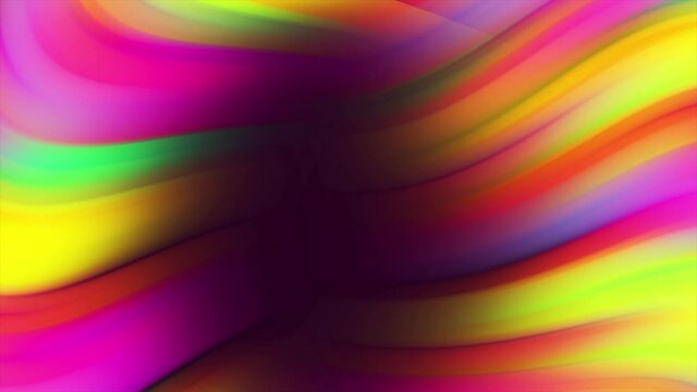 4K Loop Twisted Colorful Gradient Background